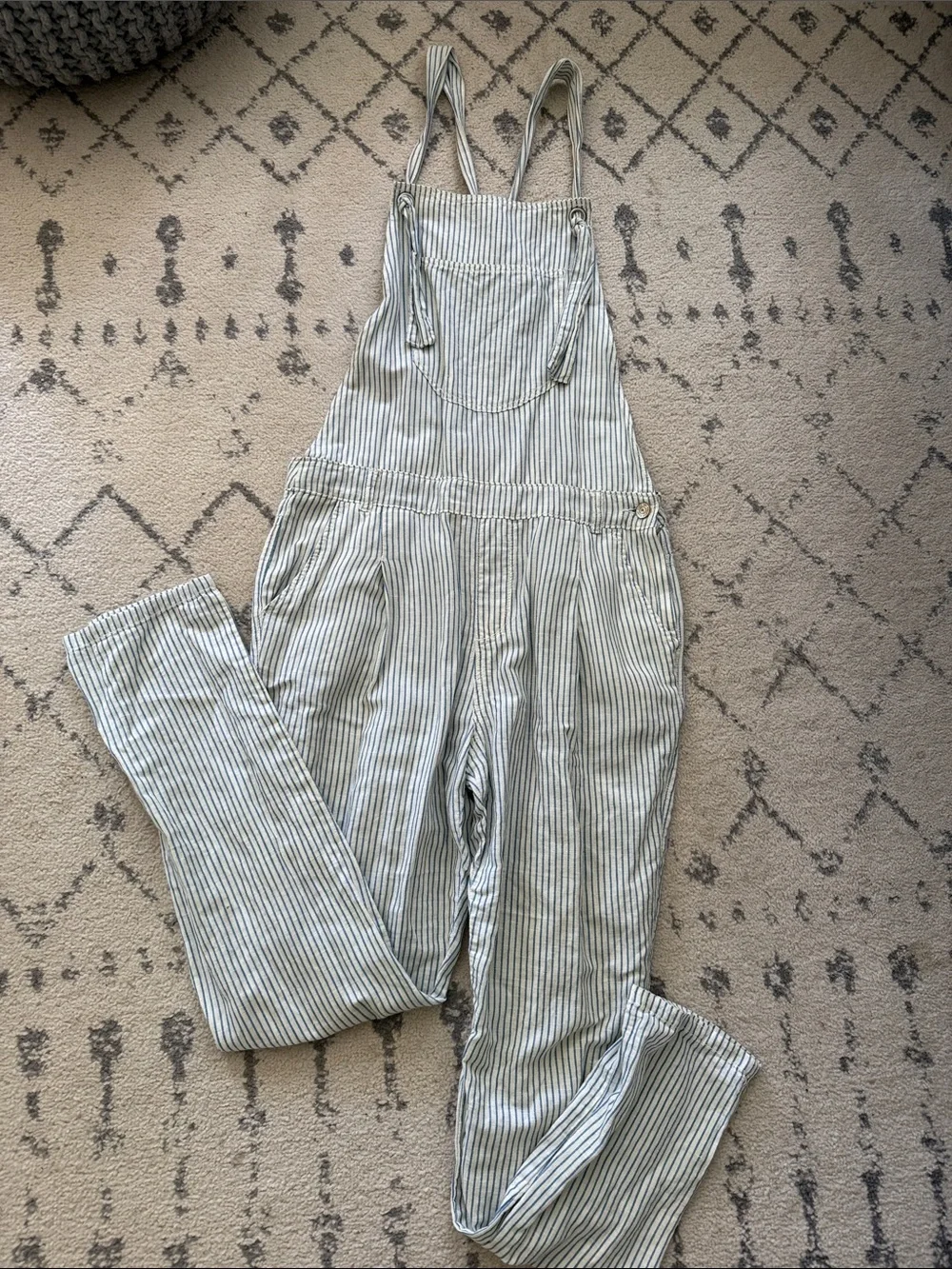 Zara linen blend overalls - lightweight and perfect!